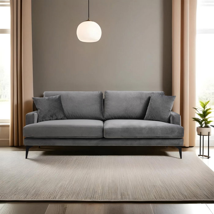 Atelier Del Sofa Papira Sofá de 3 Plazas Gris